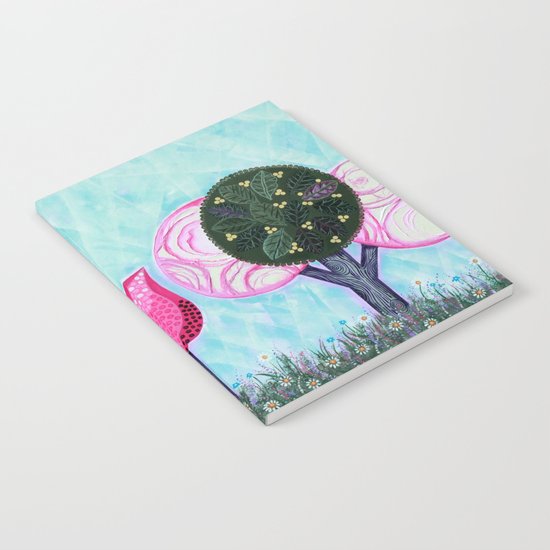 Pink grove Notebook
