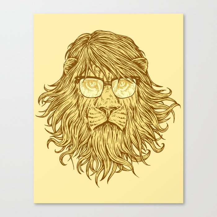 Lions Are Smarter Than I Am Canvas Print