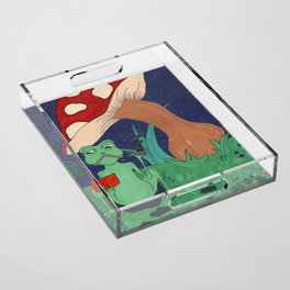 Smoking Frog Acrylic Tray