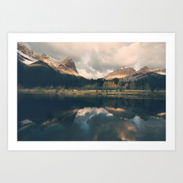 Mystic Mountain - Banff Nature, Landscape Photography Art Print