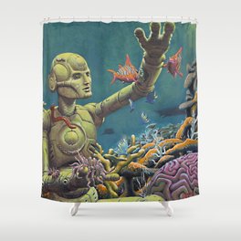 The Visitor Shower Curtain