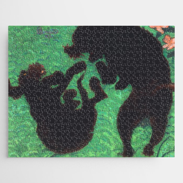 Deux chien - Pierre Bonnard Jigsaw Puzzle