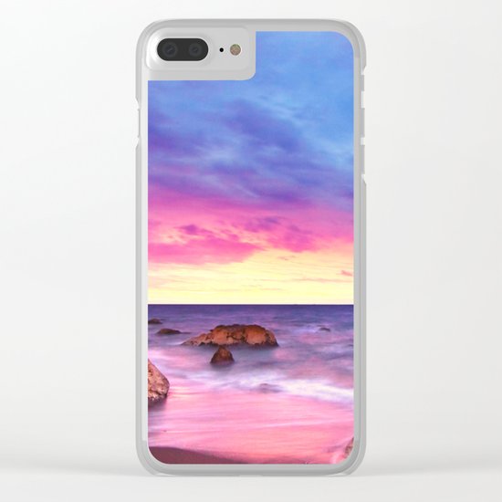 Sunrise over the Ocean Beach Clear iPhone Case