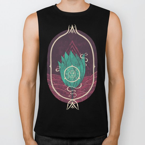Pulsatilla Patens Biker Tank