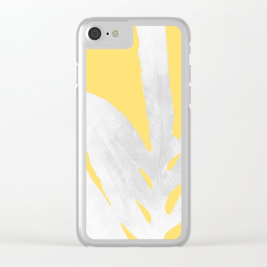 Ferns and Tangerines Clear iPhone Case