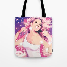 Mariah Glitter Album Cover Tote Bag