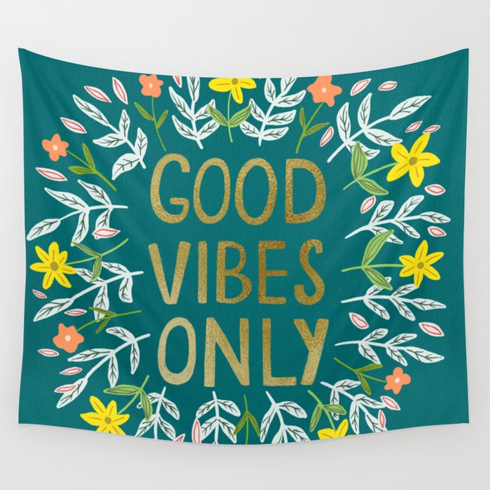 Good vibes only hotsell tapestry