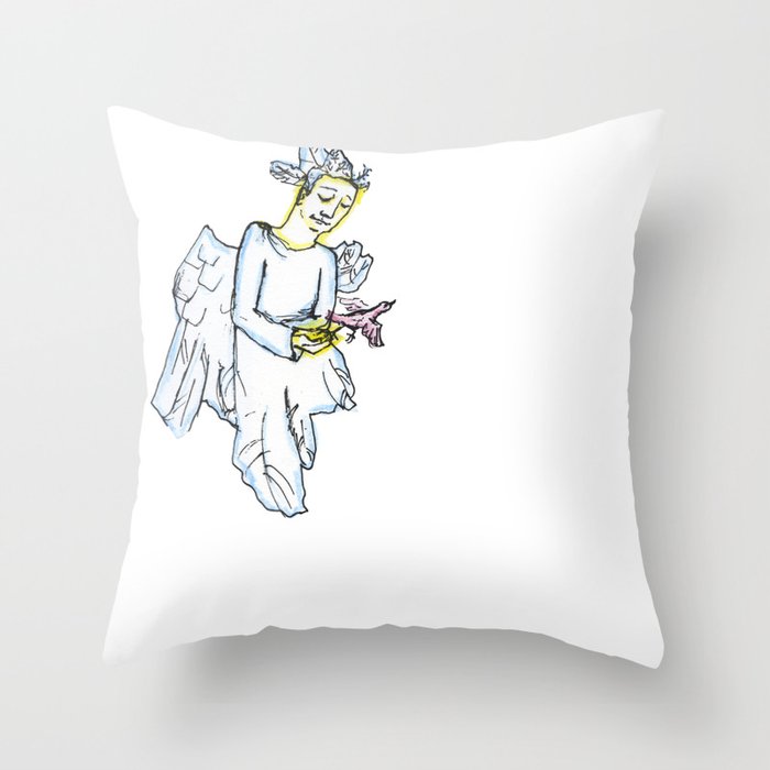 Angel Throw Pillow