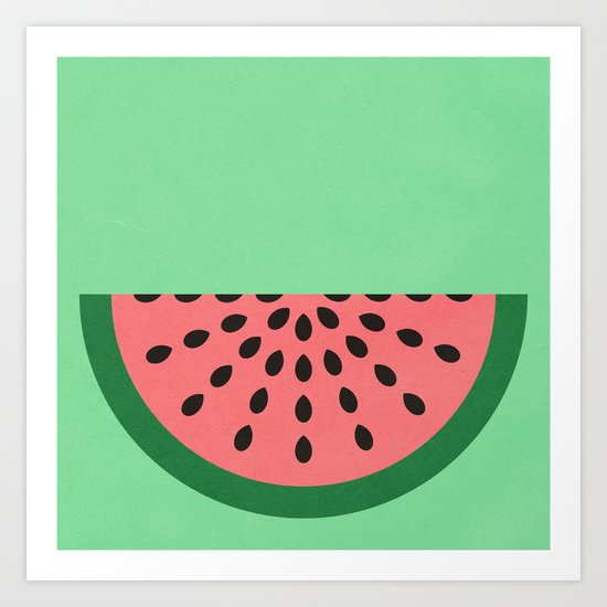 Watermelon Art Print