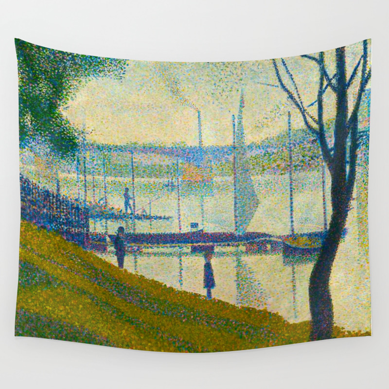Bridge At Courbevoie Georges Seurat 1886 1887 Impressionism