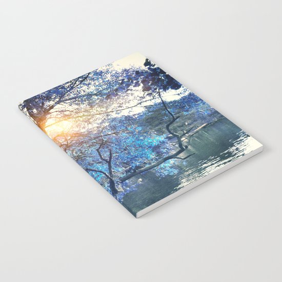 Hope in blue Notebook