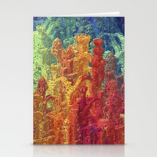 Castle Block Stationery Cards