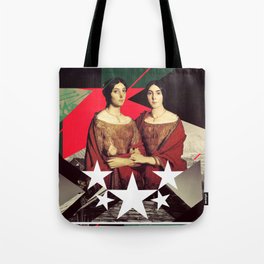 Red Twin Tote Bag