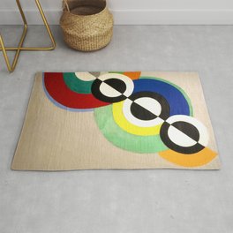 Robert Delaunay "Rythmes" Area & Throw Rug