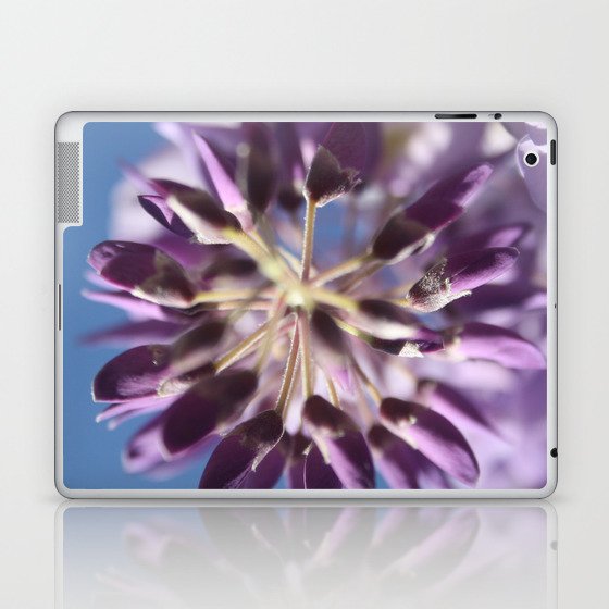 Wisteria Floribunda Purple And Lilac Flower Buds Laptop & iPad Skin