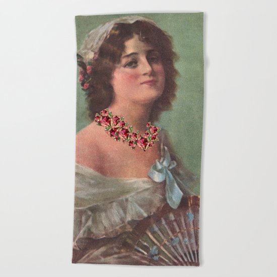 Josephine's Diamonds Beach Towel