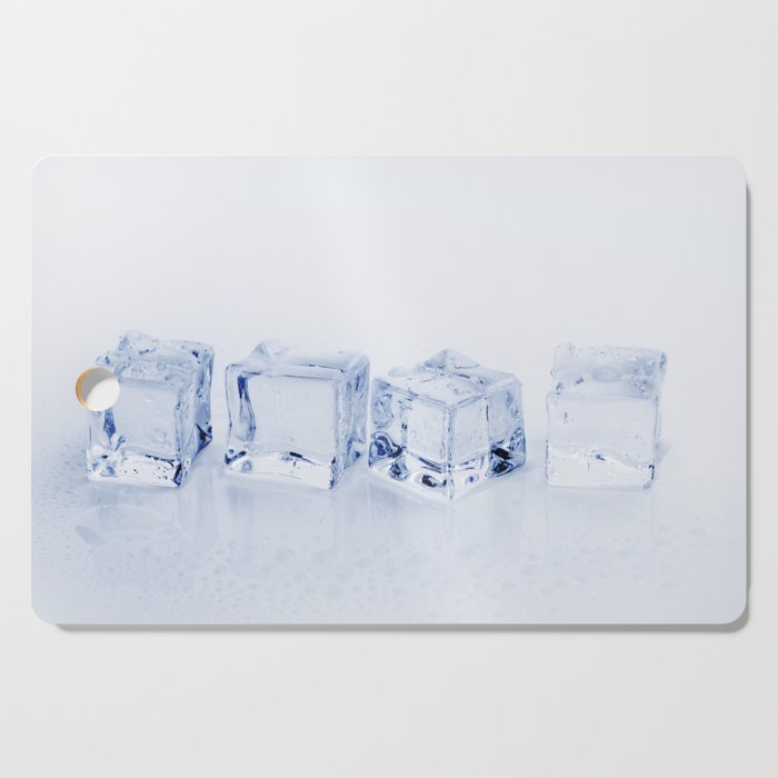 Ice Cubes Cutting Board