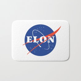 Elon NASA Crest Bath Mat