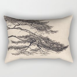 Pine Tree Branch Rectangular Pillow
