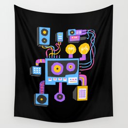 Eclectic Electronics 02 Wall Tapestry