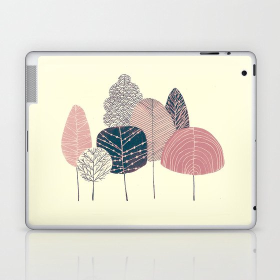Little Pink Forest Laptop & iPad Skin