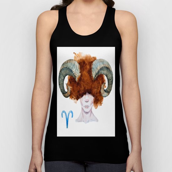 Aries Unisex Tank Top