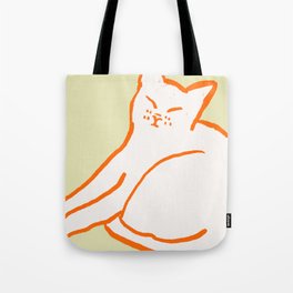 Good Morning Cat Tote Bag