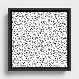 Animal Print 01 Framed Canvas