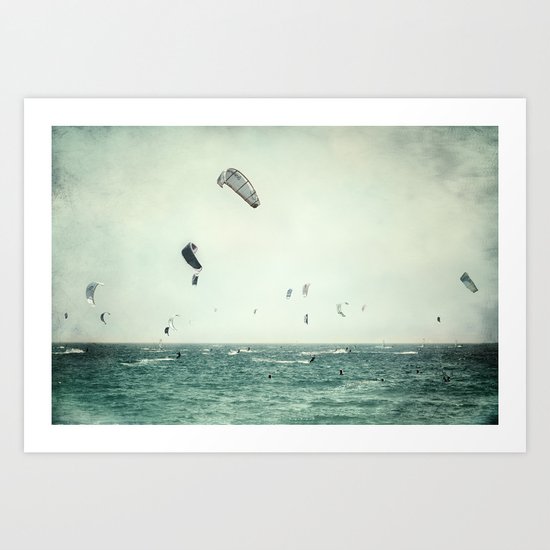 Tarifa beach Art Print