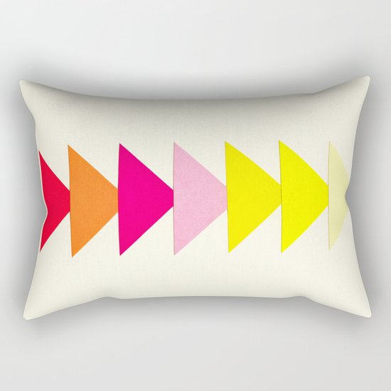 Arrows II Rectangular Pillow