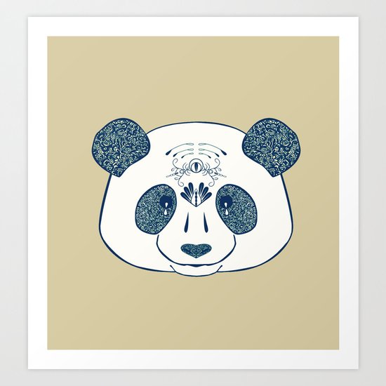 Panda Art Print