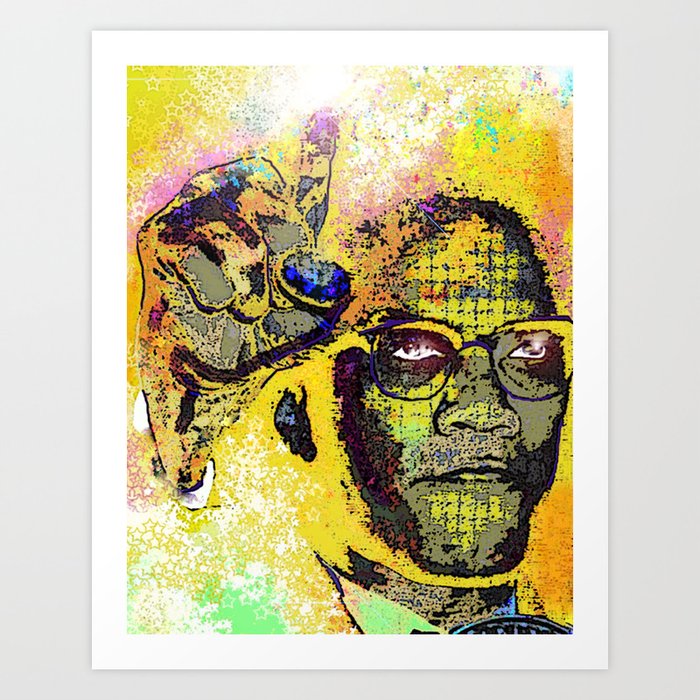 Icons Malcolm X Art Print By Iconicarts Society6