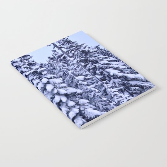 Snow Trees Notebook