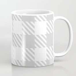 Buffalo Plaid Pattern Gray 731 Mug