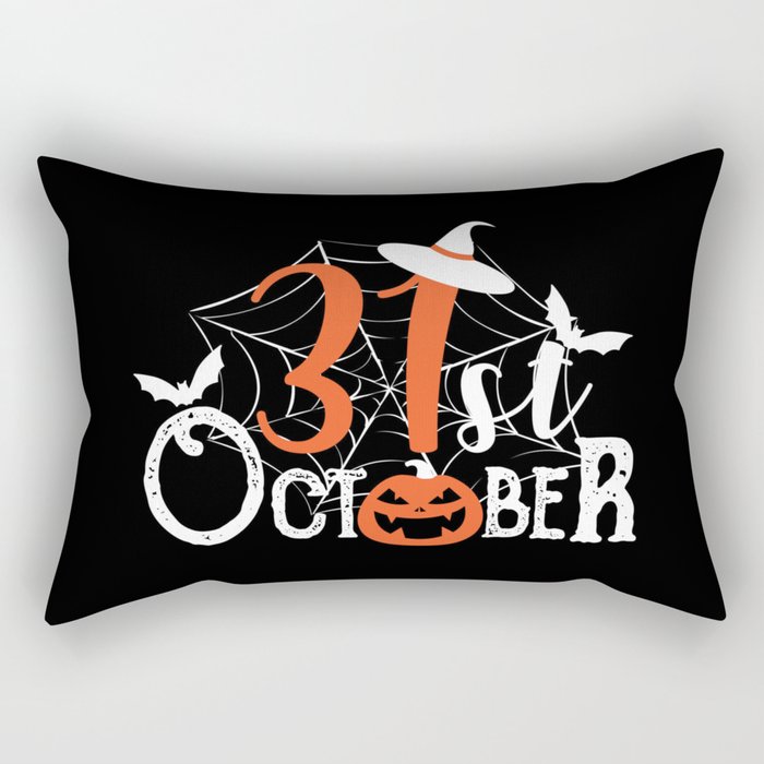 31st October Halloween Celebration Rectangular Pillow