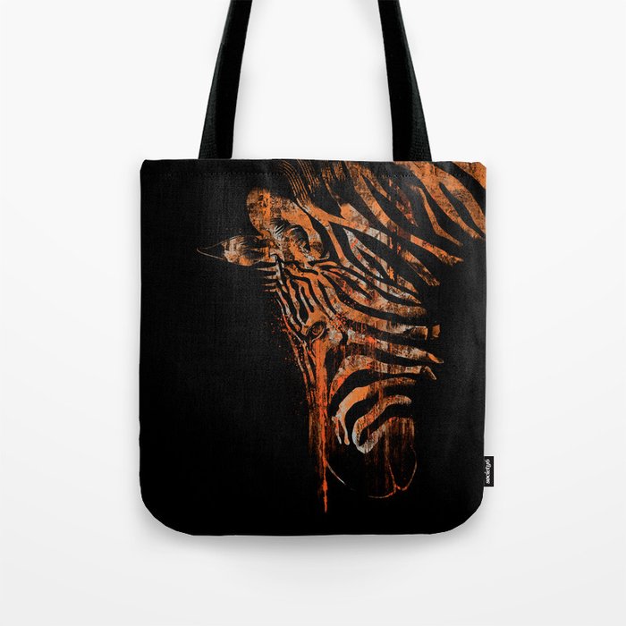 Zebra Mood Tote Bag