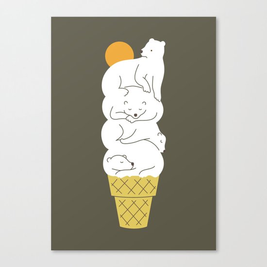 Summer is here Canvas Print