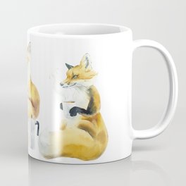 A Foxy Conversation Coffee Mug