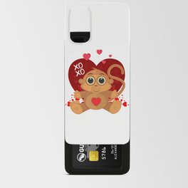 Valentine's Day Monkey Android Card Case