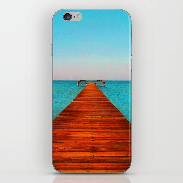 Beach Dock iPhone Skin