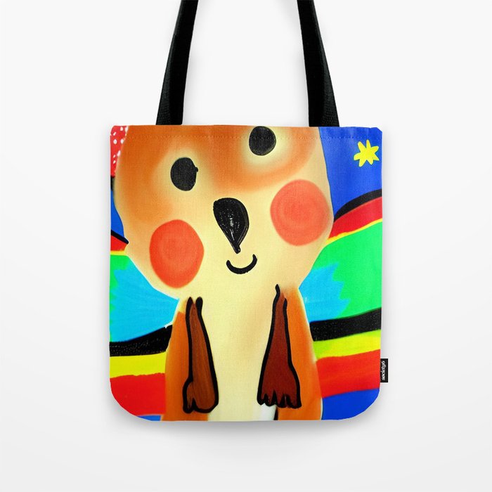 Cute Kanga Tote Bag
