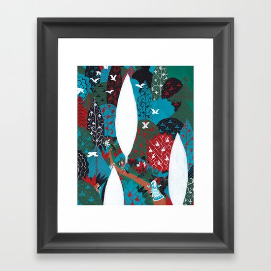 Russian Folk Tales - Tzar of the seas Framed Art Print