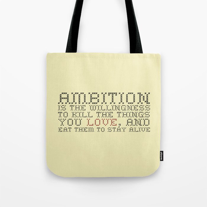 Ambition — Jack Donaghy, 30 Rock Tote Bag