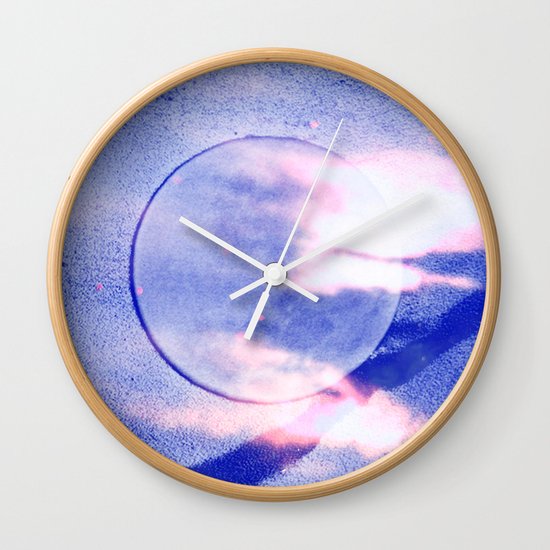 "Night Time, My Time" by Cap Blackard Wall Clock
