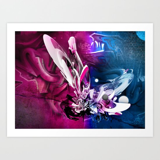 N-Vibe Art Print