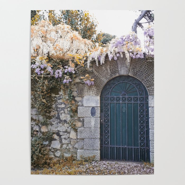 Italian garden wall Poster by ZenzArt Society6