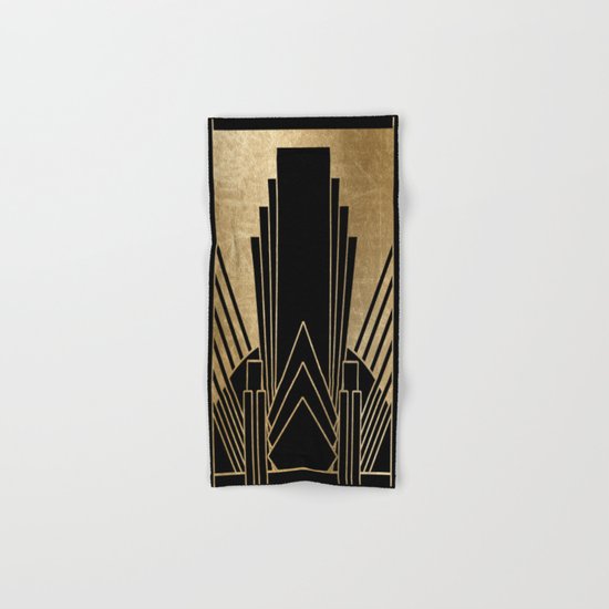 Art deco design Hand & Bath Towel