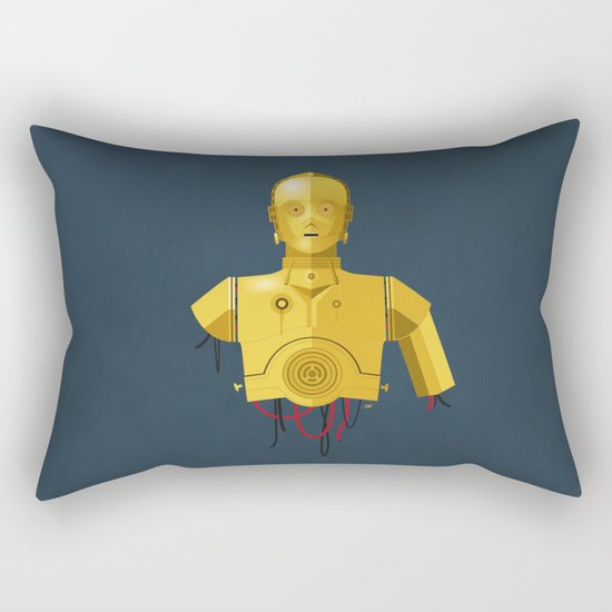 Never Tell Me The Odds (C3P0) Rectangular Pillow