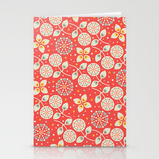 Vintage Flora Stationery Cards