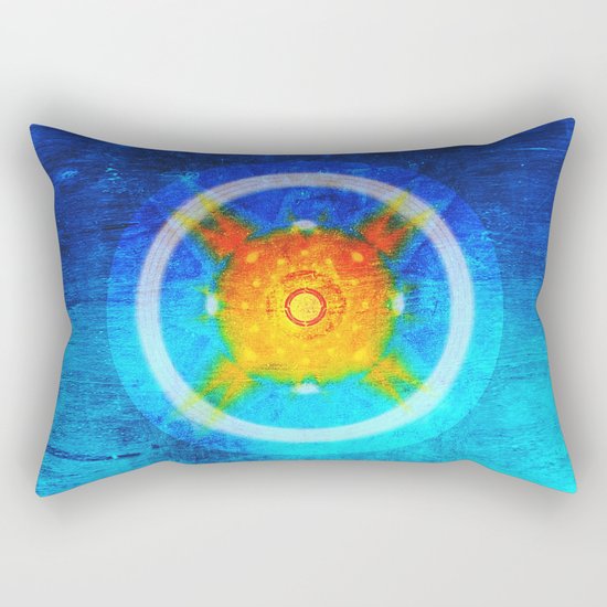 Loving, joyful, and free Rectangular Pillow